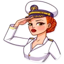 👌-Pin-up Girl, Telegram Sticker