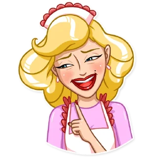 😉-Pin-up Babes, Telegram Sticker