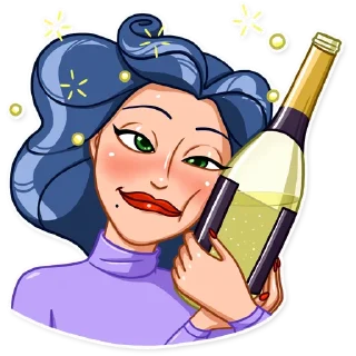 🥴-Pin-up Babes, Telegram Sticker