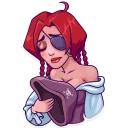 😞-Rica the Pirate, Telegram Sticker