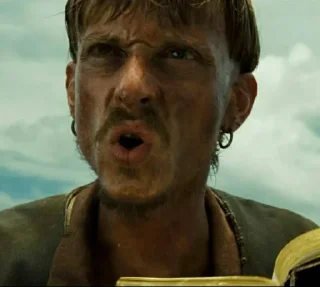 😮-Pirates of the Caribbean, Telegram Sticker