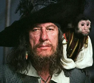 😑-Pirates of the Caribbean, Telegram Sticker