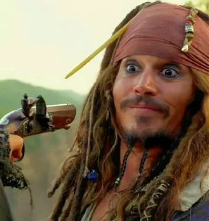 😅-Pirates of the Caribbean, Telegram Sticker