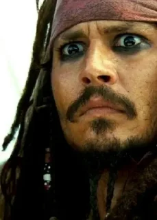 😳-Pirates of the Caribbean, Telegram Sticker