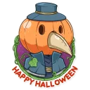 🎃-Plague M. D., Telegram Sticker