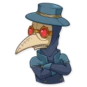 🙁-Plague M. D., Telegram Sticker