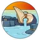 😭-Plague M. D., Telegram Sticker