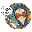 🍫-Plague M. D., Telegram Sticker