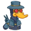 ✌️-Plague M. D., Telegram Sticker