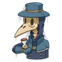 ⌛️-Plague M. D., Telegram Sticker