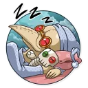 😴-Plague M. D., Telegram Sticker
