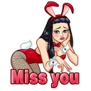 😞-Playboy Girls, Telegram Sticker