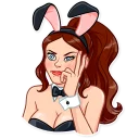 😐-Playboy Girls, Telegram Sticker