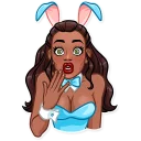 😨-Playboy Girls, Telegram Sticker