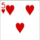 😌-Playing Cards, Telegram Sticker