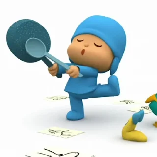 🐳-Pocoyo @MYGCLLERY, Telegram Sticker