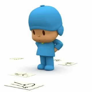 🐳-Pocoyo @MYGCLLERY, Telegram Sticker