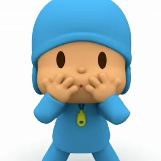 🐳-Pocoyo @MYGCLLERY, Telegram Sticker