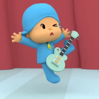 🐳-Pocoyo @MYGCLLERY, Telegram Sticker