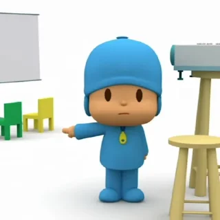 🐳-Pocoyo @MYGCLLERY, Telegram Sticker