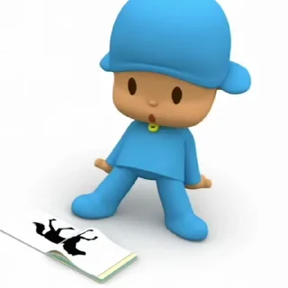 🐳-Pocoyo @MYGCLLERY, Telegram Sticker