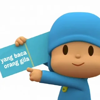 🐳-Pocoyo @MYGCLLERY, Telegram Sticker