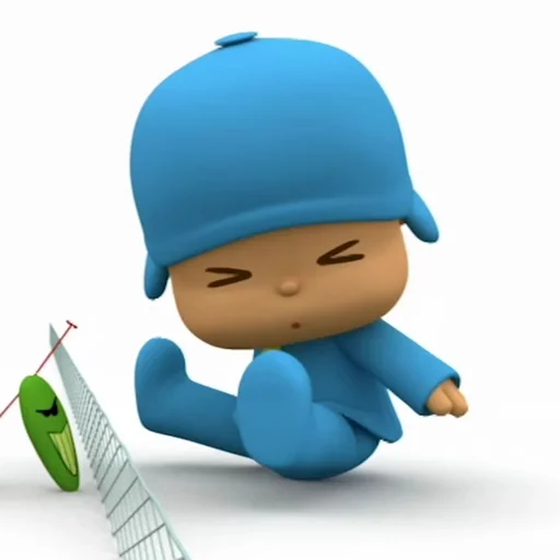 Pocoyo @MYGCLLERY, telegram sticker