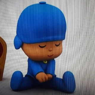 😳-Pocoyo, Telegram Sticker