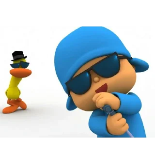 🎤-Pocoyo, Telegram Sticker