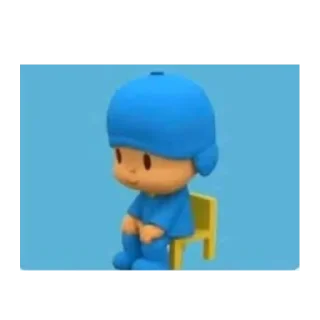 😳-Pocoyo, Telegram Sticker
