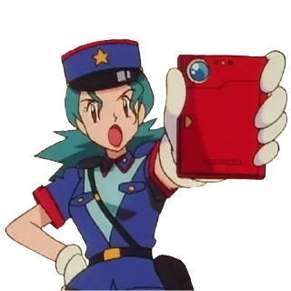 👮-Pokémon @pokemon_daily, Telegram Sticker