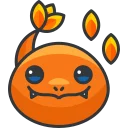 😌-Fruit&Vege Moji, Telegram Sticker