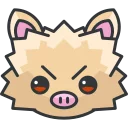 😳-Fruit&Vege Moji, Telegram Sticker