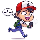 🏃-Pokemon GO, Telegram Sticker