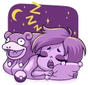 😴-Pokemon GO, Telegram Sticker