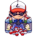 😎-Pokemon GO, Telegram Sticker