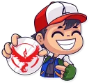 ❤-Pokemon GO, Telegram Sticker
