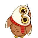 ❓-Polar Owl, Telegram Sticker