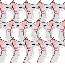 💃-Popping Cat @TgSticker, Telegram Sticker
