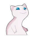 😮-Popping Cat @TgSticker, Telegram Sticker