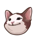 👉-Popping Cat @TgSticker, Telegram Sticker