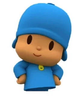 ☂-  Pocoyo., Telegram Sticker