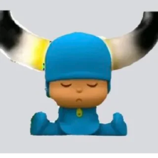 ☂-  Pocoyo., Telegram Sticker