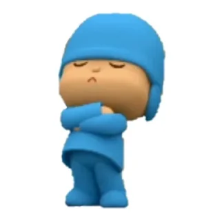 ☂-  Pocoyo., Telegram Sticker