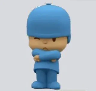 ☂-  Pocoyo., Telegram Sticker