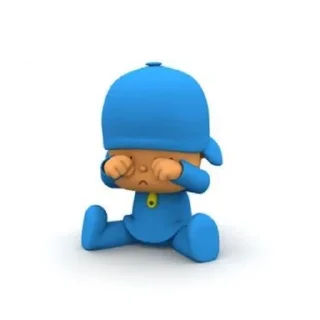 ☂-  Pocoyo., Telegram Sticker
