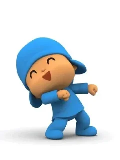 ☂-  Pocoyo., Telegram Sticker
