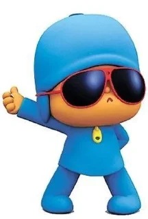 ☂-  Pocoyo., Telegram Sticker