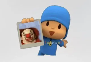 ☂-  Pocoyo., Telegram Sticker