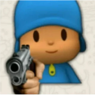 ☂-  Pocoyo., Telegram Sticker